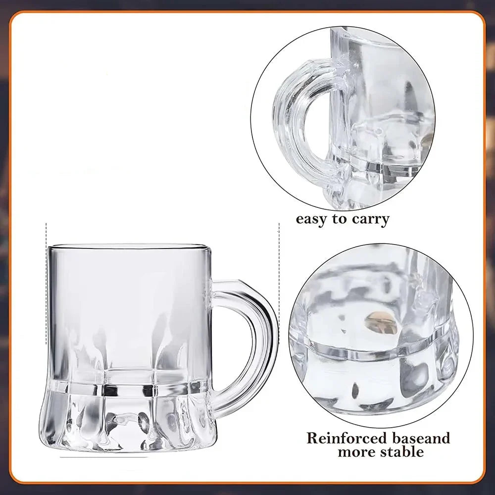 Oktoberfest Mini Beer Mug Set, Shot Glasses 30ml
