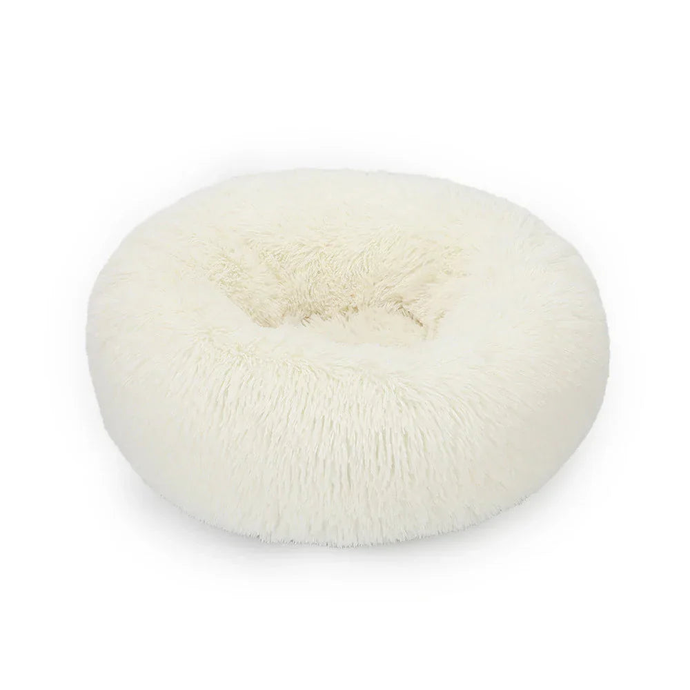 FurryBed Pet Bed Round, Calming and Washable
