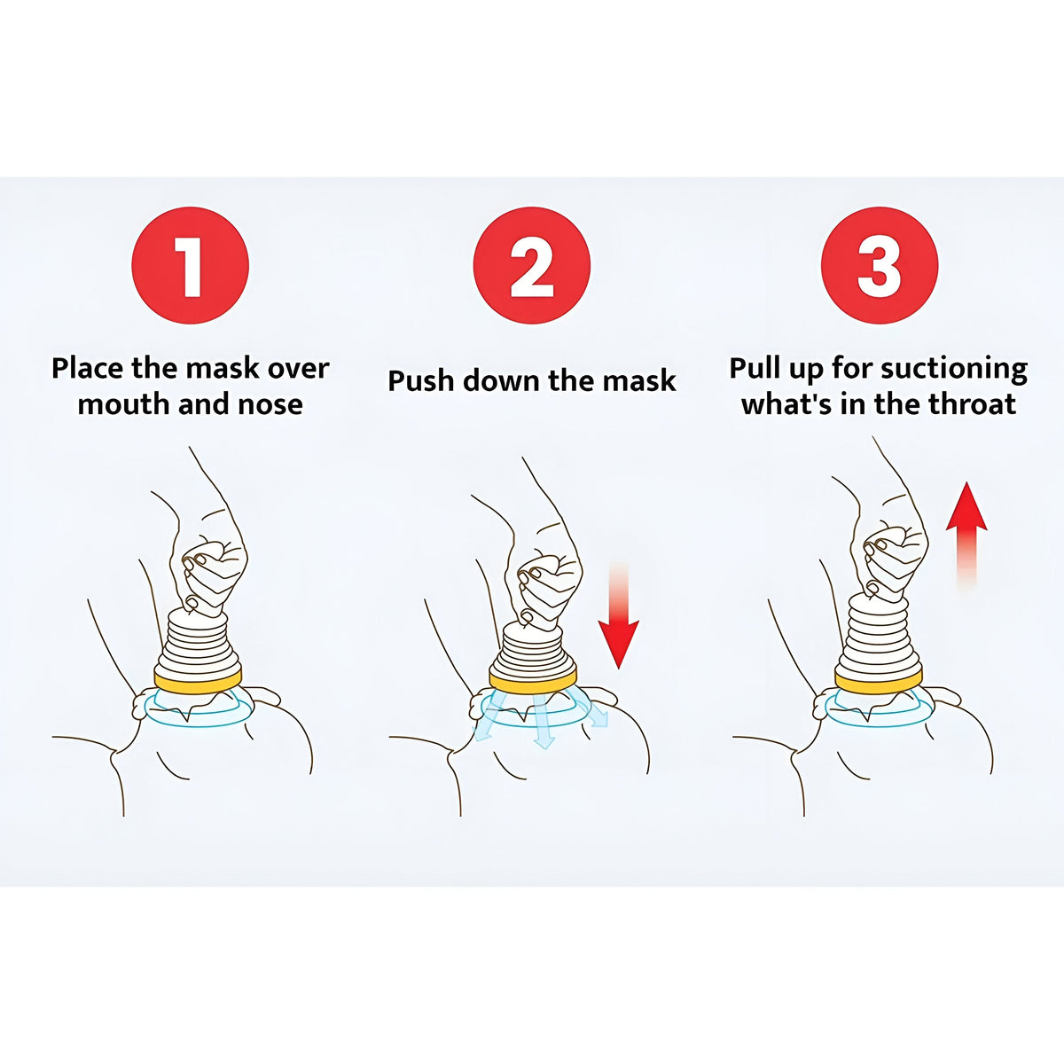 AirwayUnblocker Nahaufnahme Griff