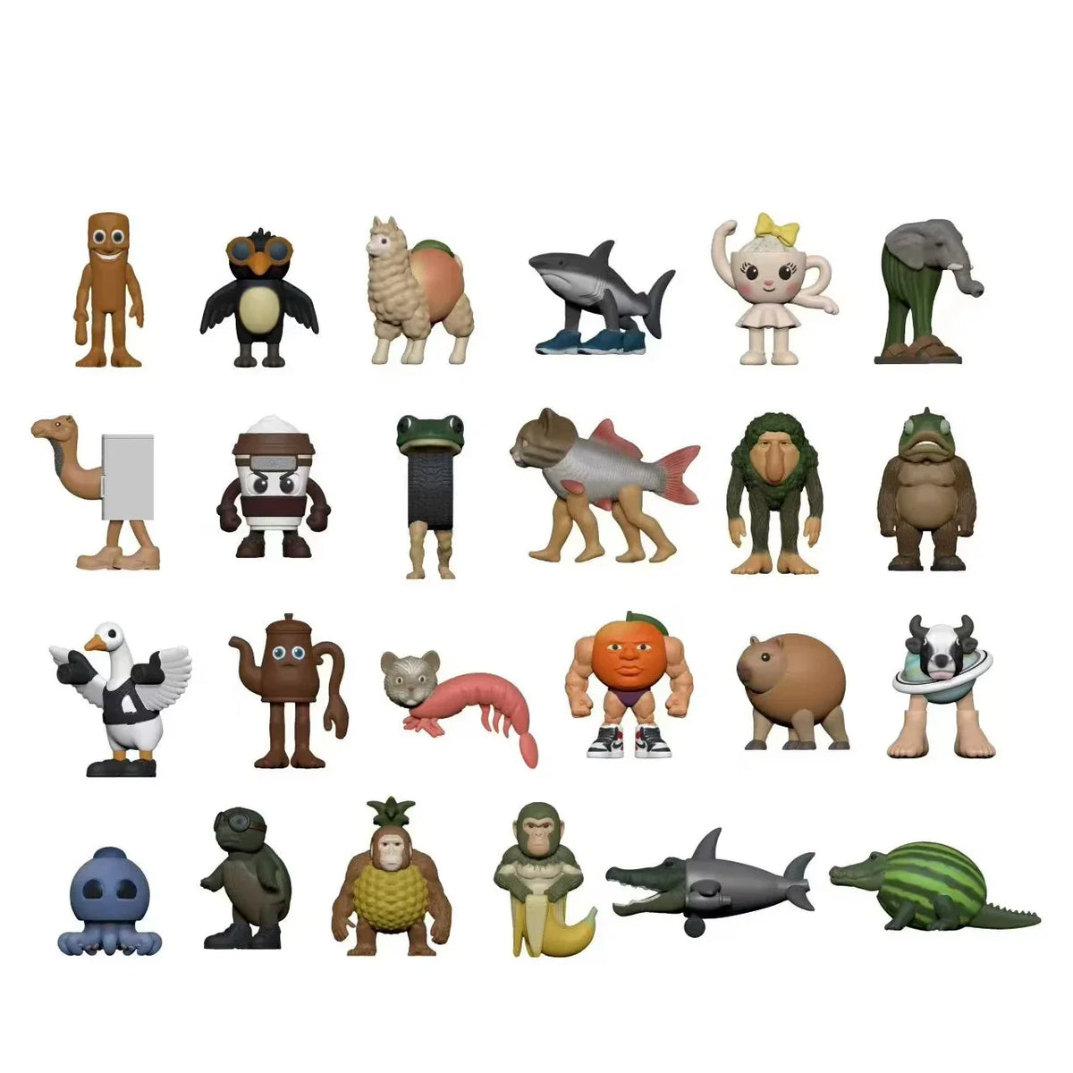 Advent calendar with 24 collectible figures – Reusable Christmas decoration