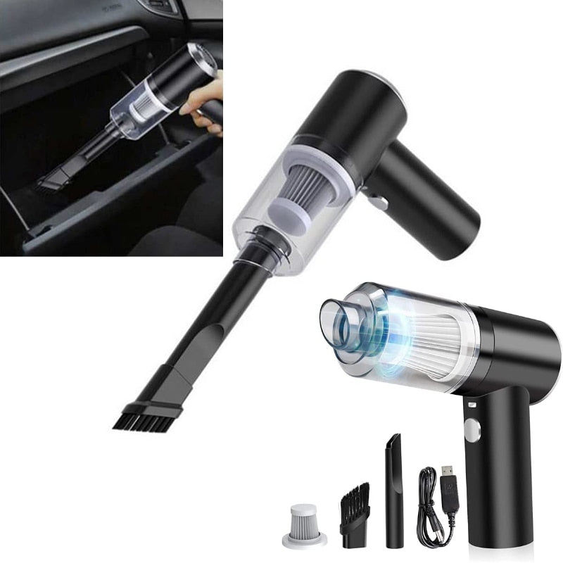 Vacuum Cordless Mini Vacuum Cleaner, Wet-Dry Vacuum Multifunctional