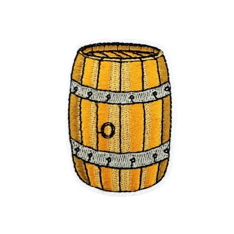 Oktoberfest Patch Set Beer Designs, 6-Piece Patches