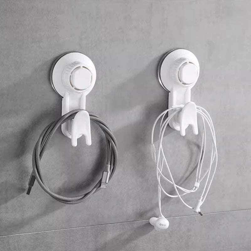 GlideHold SuctionHook Rotating Suction Cup Hook