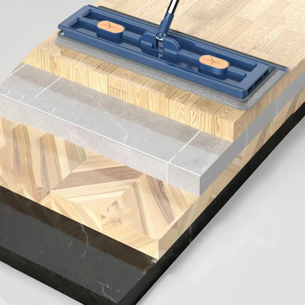 RotatingMop 360° Rotating Flat Mop with Wringing System