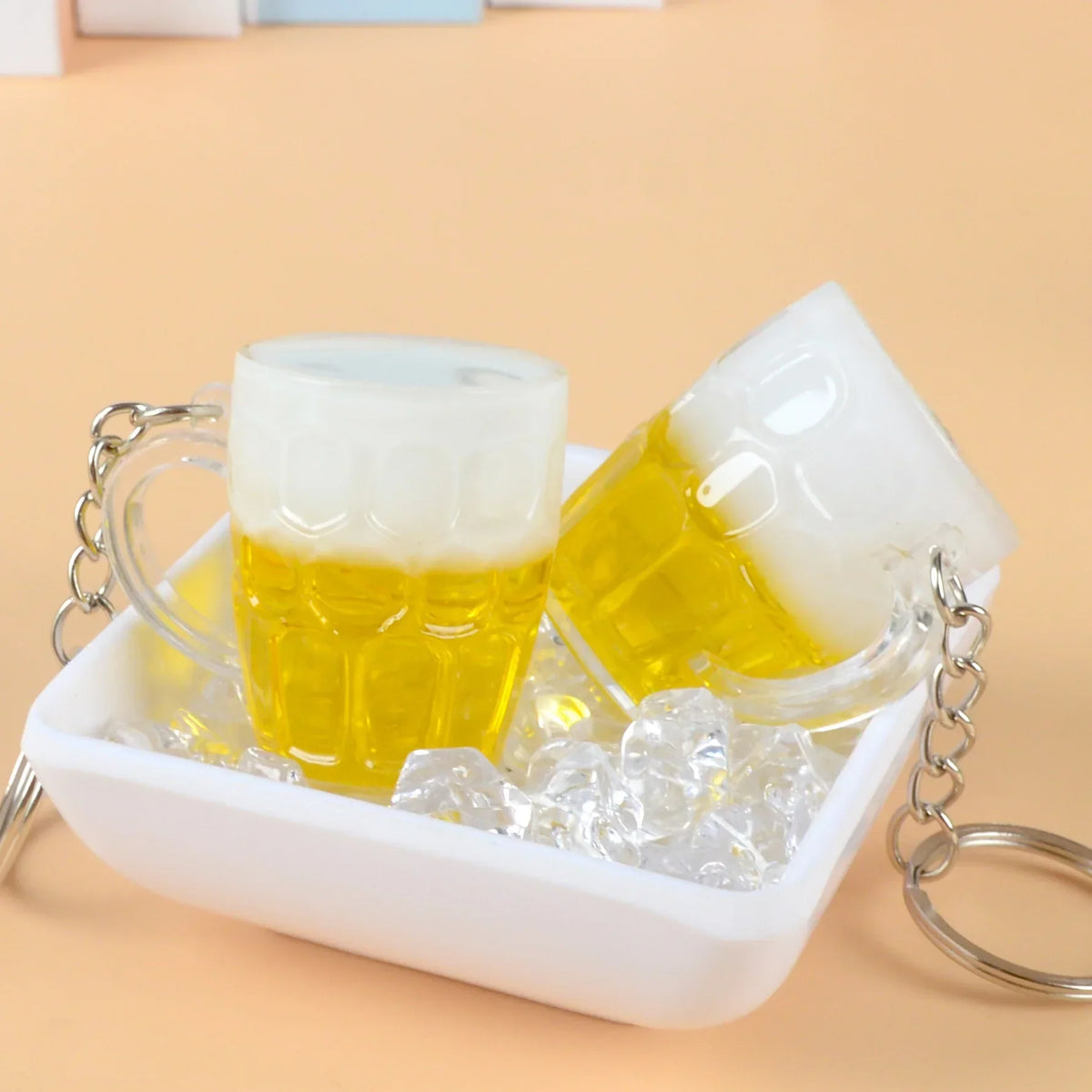 Oktoberfest beer glass keychain, CheersLuck