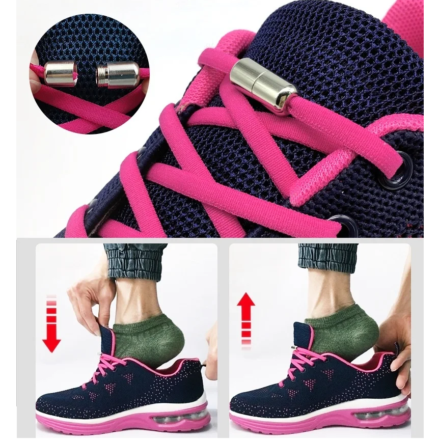 ElasticShoelaces – Elastic no-tie shoelaces