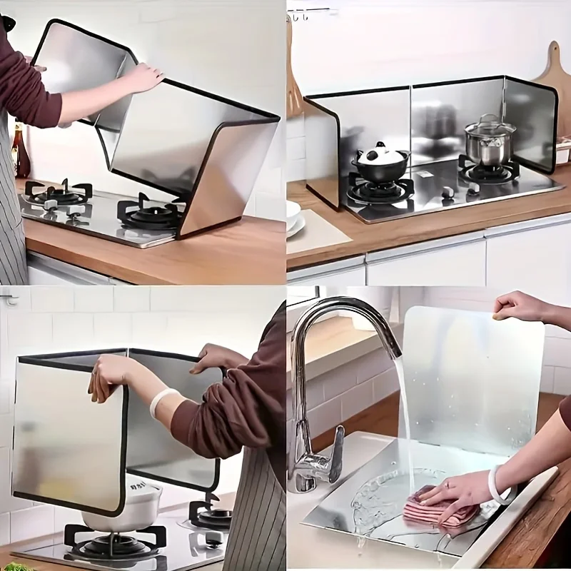 SplashShield – Foldable Kitchen Splatter Guard