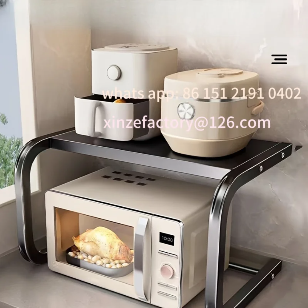 StackShelf stacking rack for microwave and kitchen appliances