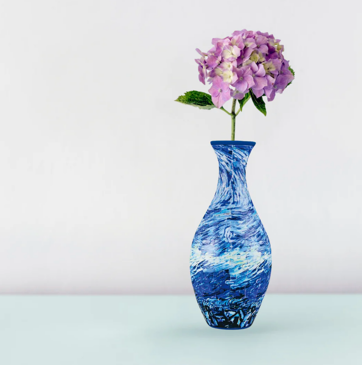 PuzzleVase 160-Piece 3D Puzzle as a Flower Vase