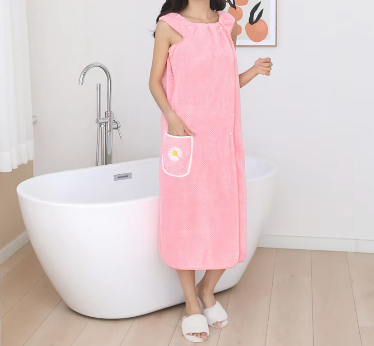 TowelDress Portable Quick-Dry Shower Towel