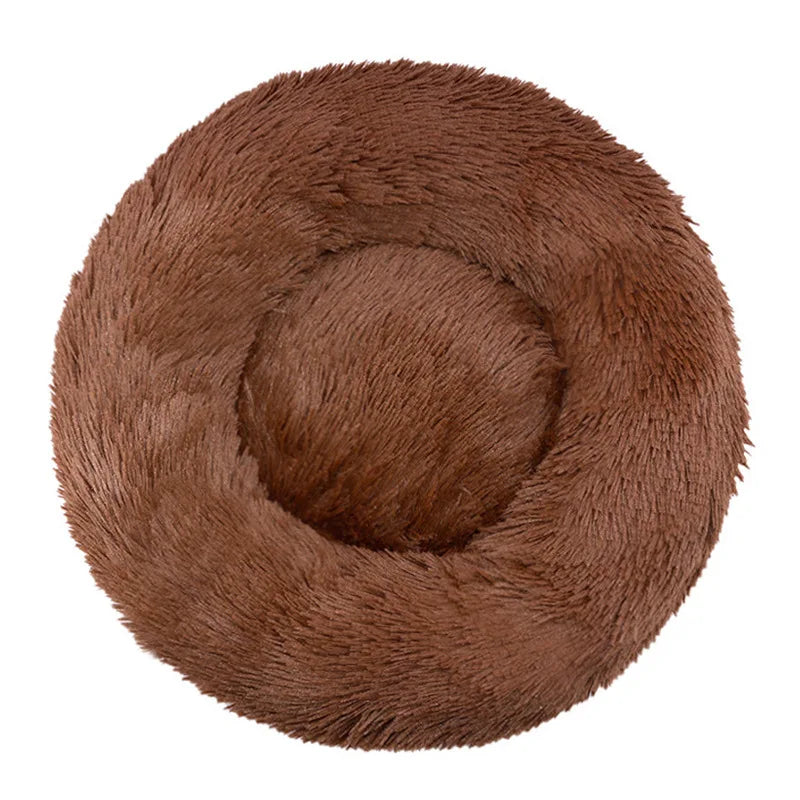 FurryBed Pet Bed Round, Calming and Washable