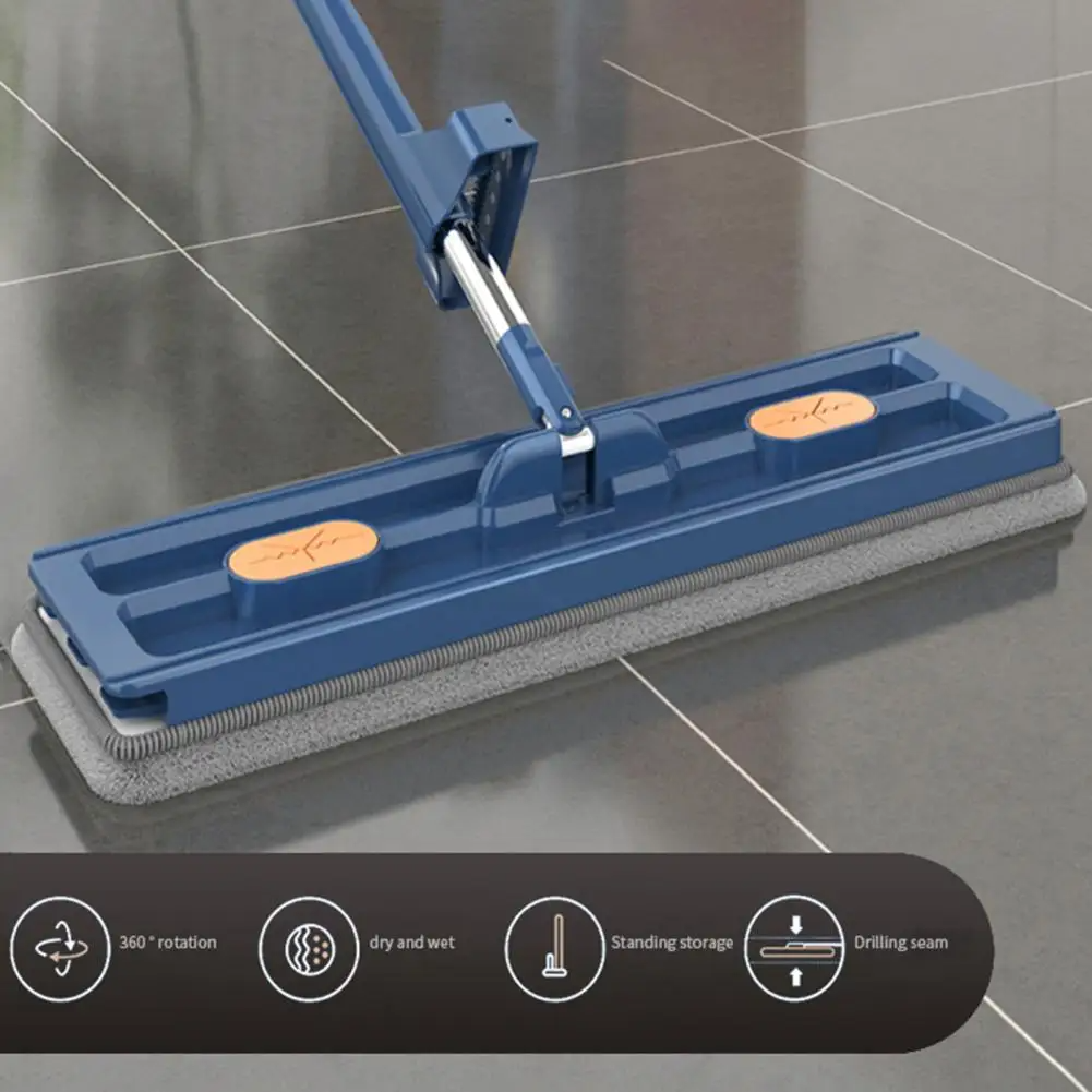 RotatingMop 360° Rotating Flat Mop with Wringing System