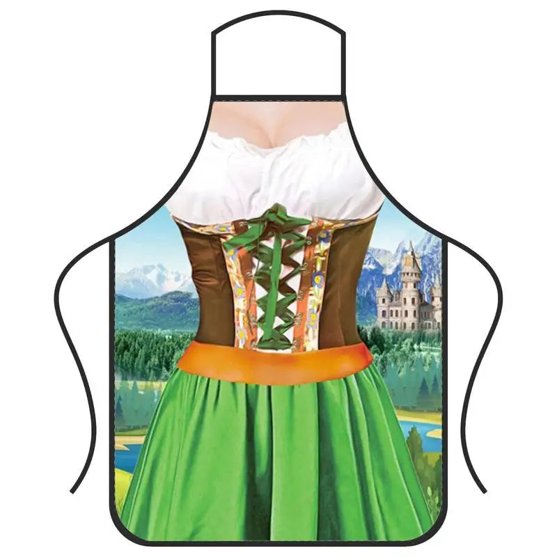 Oktoberfest kitchen apron Bavaria, party apron 6 designs