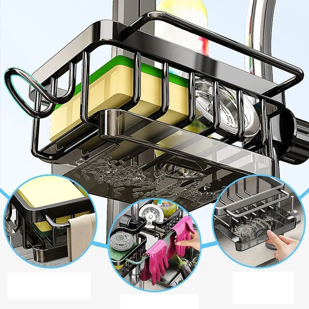 DrainShelf – Space-saving sink organizer