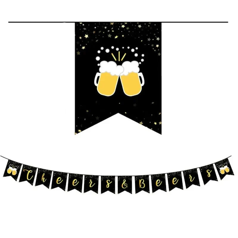 Oktoberfest disposable party tableware set Cheers & Beers, 16 guests