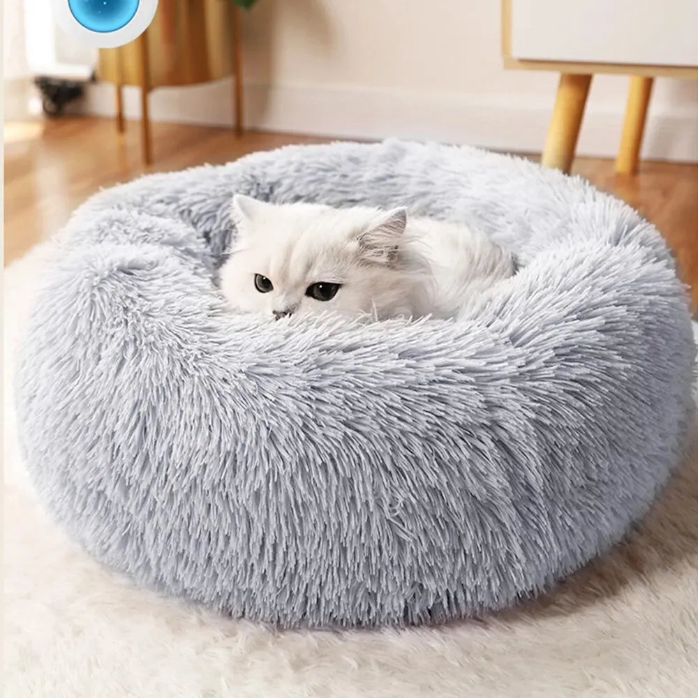 FurryBed Pet Bed Round, Calming and Washable