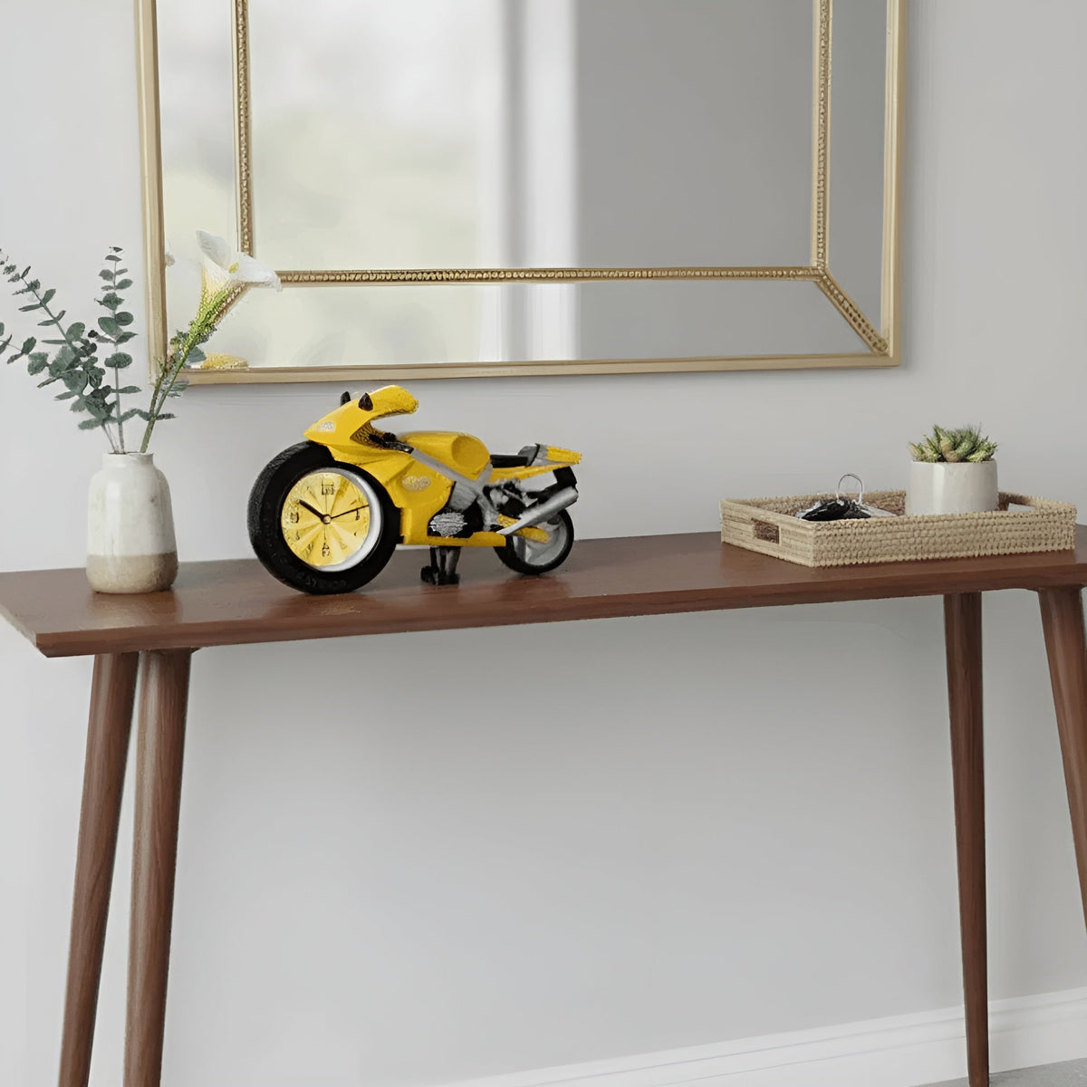 RacerClock Motorcycle Design Alarm Clock