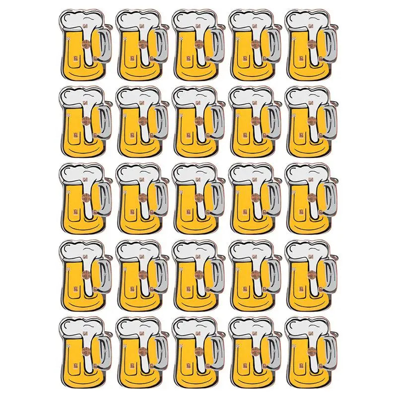 Oktoberfest LED beer mug lapel pins, glowing pins