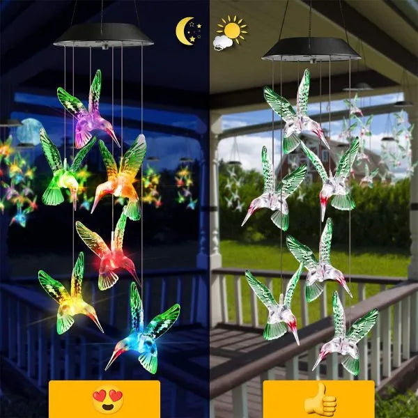 GardenLights – Solar-powered hanging garden lights