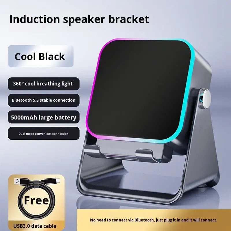SoundCharge – Wireless charger with speaker and phone stand
