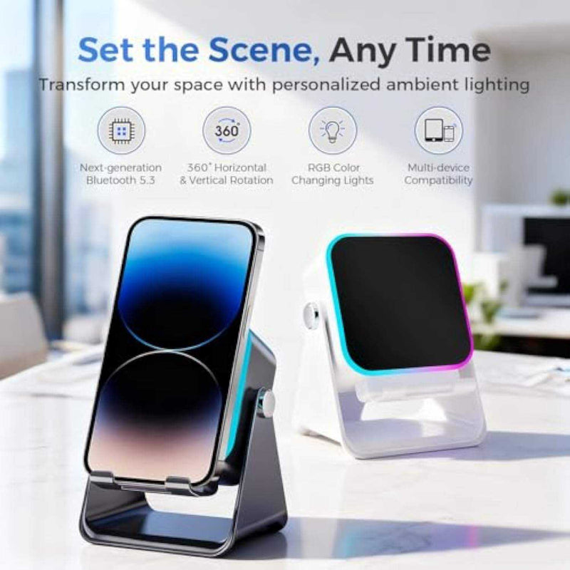 SoundCharge – Wireless charger with speaker and phone stand