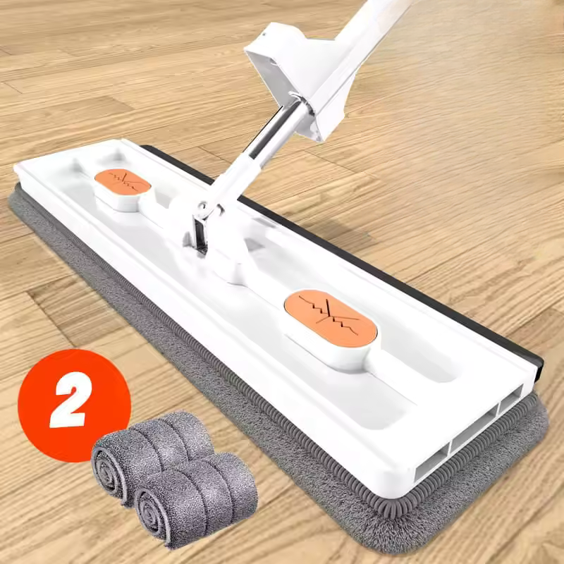 RotatingMop 360° Rotating Flat Mop with Wringing System