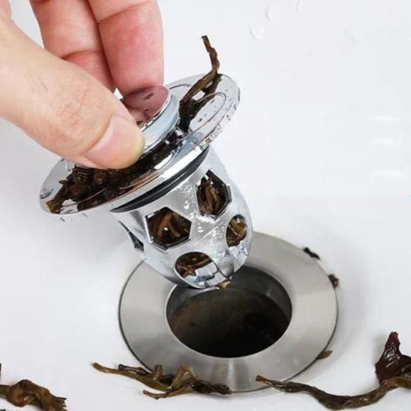 DrainFilter Universal Pop-Up Drain Filter Plug