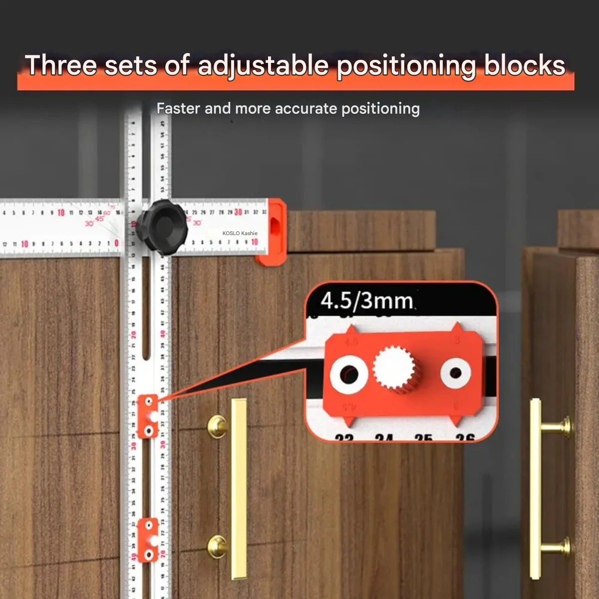 DrillRuler 2-in-1 Drill Positioning Ruler
