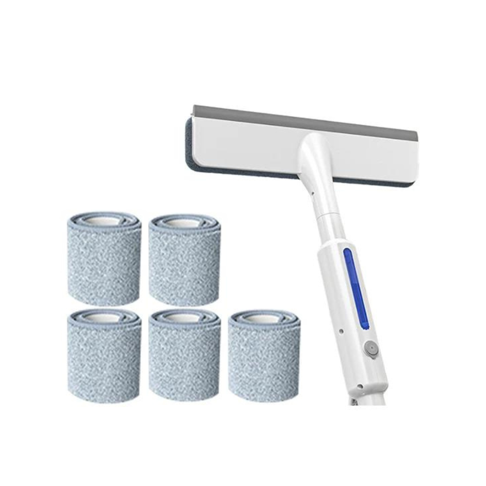 WindowCleaner – Double-sided window cleaner with spray function and telescopic handle