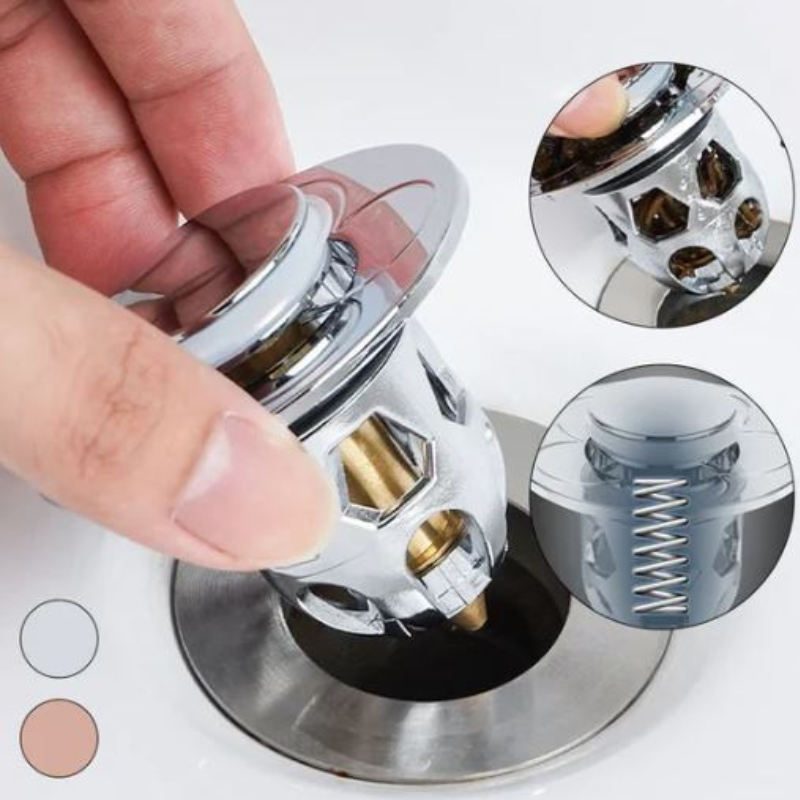 DrainFilter Universal Pop-Up Drain Filter Plug