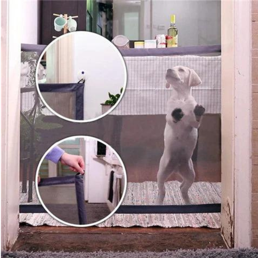 MagicGate Portable Pet Gate, Retractable Safety Barrier