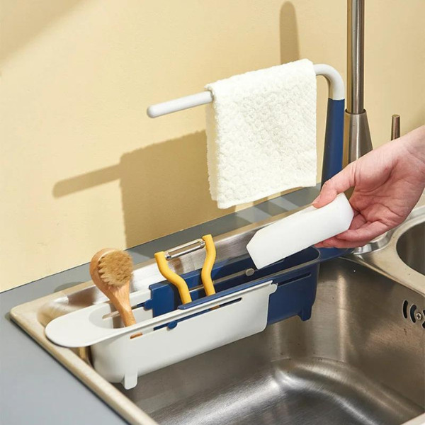 SinkRack Extendable Sink Shelf Organizer