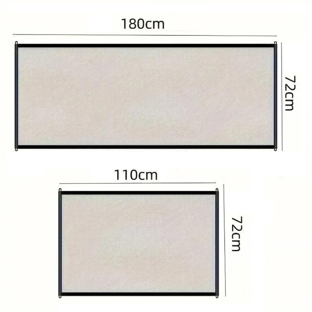 MagicGate Portable Pet Gate, Retractable Safety Barrier