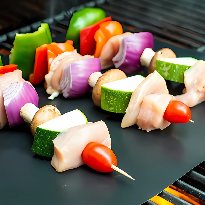Größenübersicht der GrillMat: 100 cm, 200 cm und 400 cm Länge