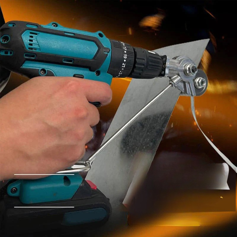 ShearCutter – Electric Sheet Metal Cutter Attachment for Power Drills