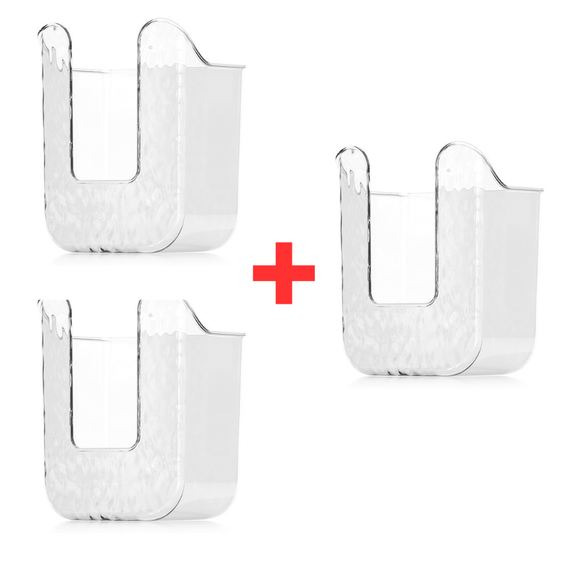 TissueStorage Wall-Mounted Paper Roll Holder No Drilling