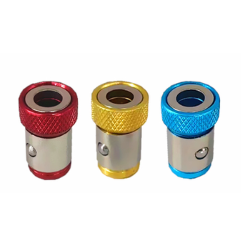ScrewdriverTip Magnetic Bit Holder, Adjustable Ring 2-Piece Set