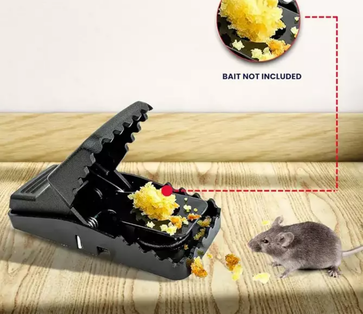 RodentTrap Reusable Rodent Trap, Humane Mouse Trap