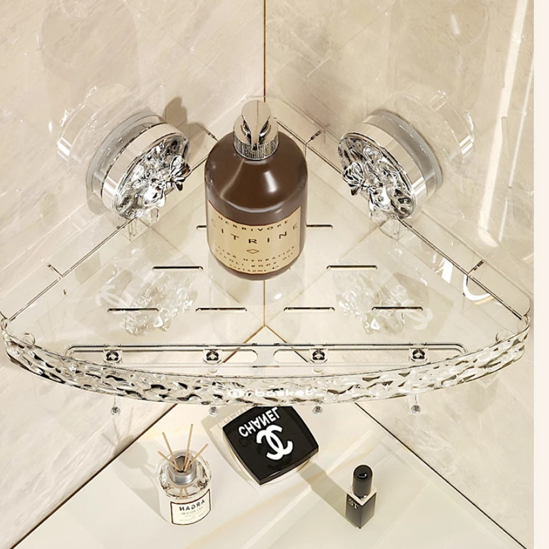 StorageRack Suction Cup Shelf No Drilling Required