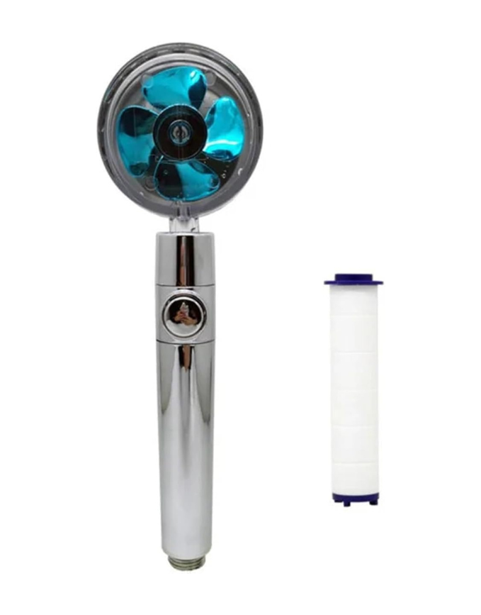 SpinShower 360-Degree Rotating High-Pressure Shower Head
