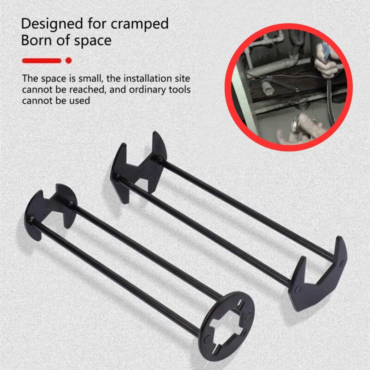 BasinWrench Multifunctional Basin Wrench