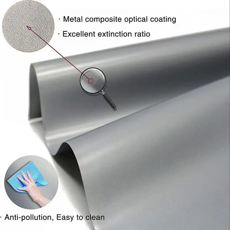CinemaScreen – Portable screen with anti-light coating