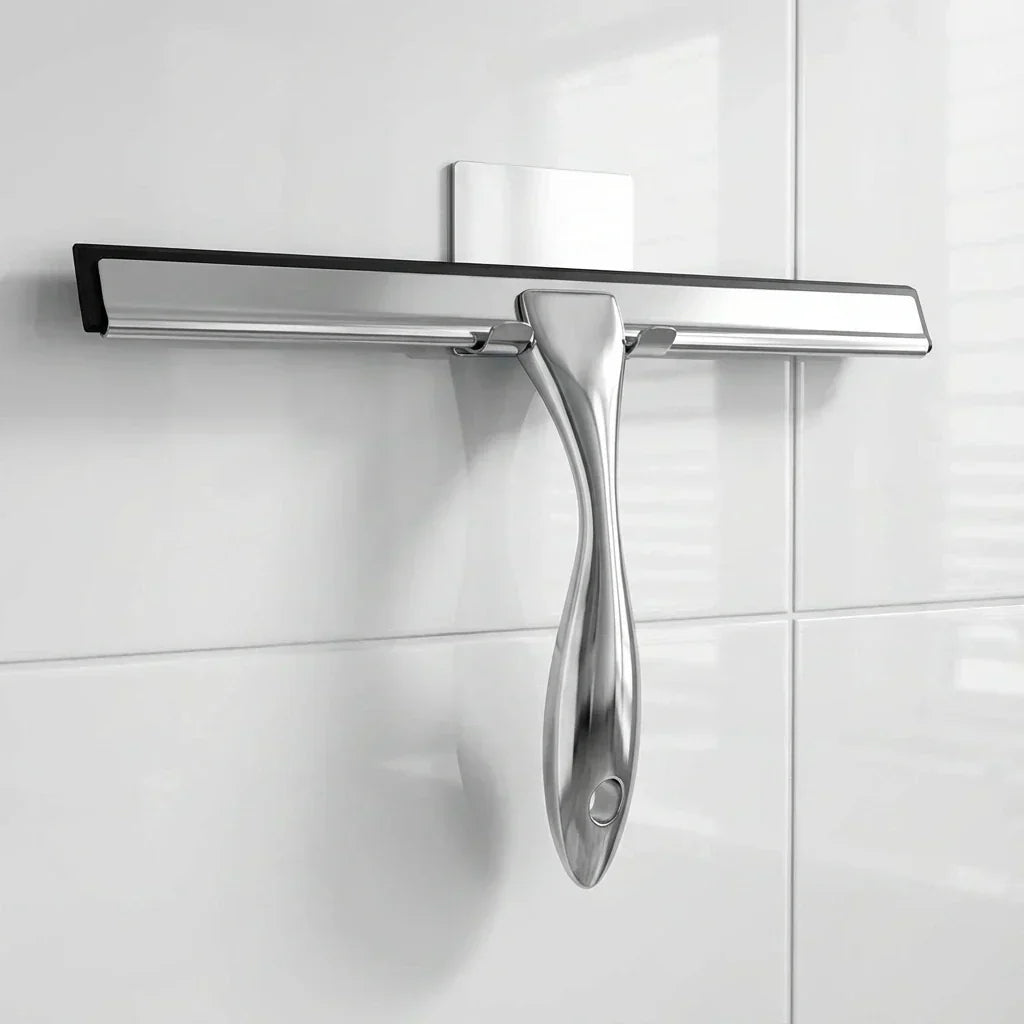 MultiSqueegee Stainless Steel Window Squeegee, Streak-free Glass Cleaning