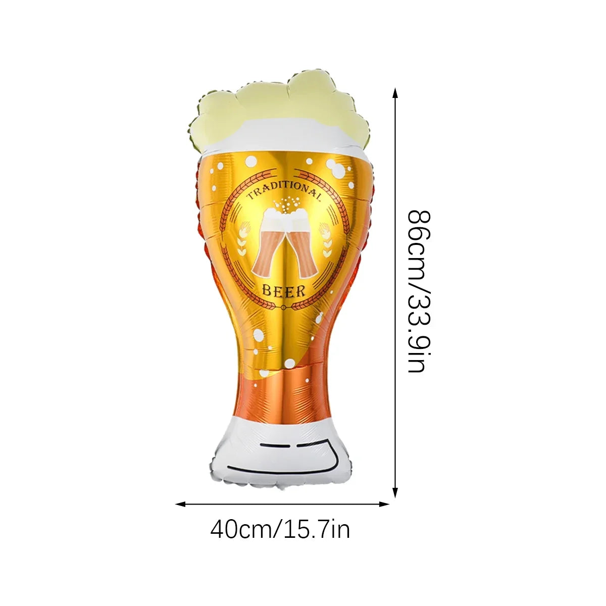 Oktoberfest bottle balloons beer & whiskey, party decorations 4 variants