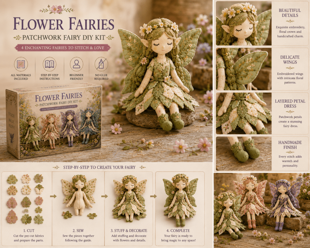 Kletshuts PatchworkFairy Anwendung