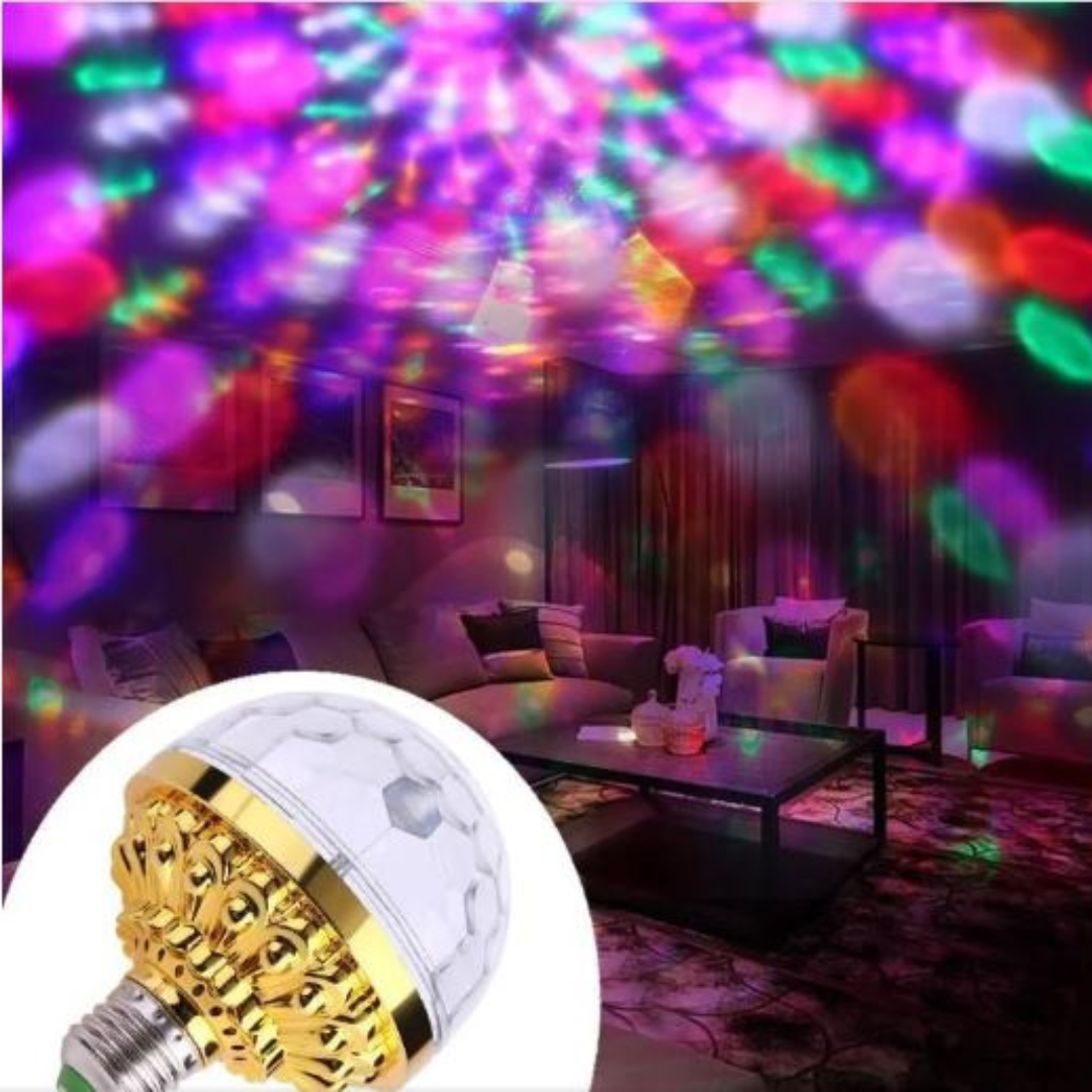 LED Disco Ball – Rotating Party Light, Set of 2