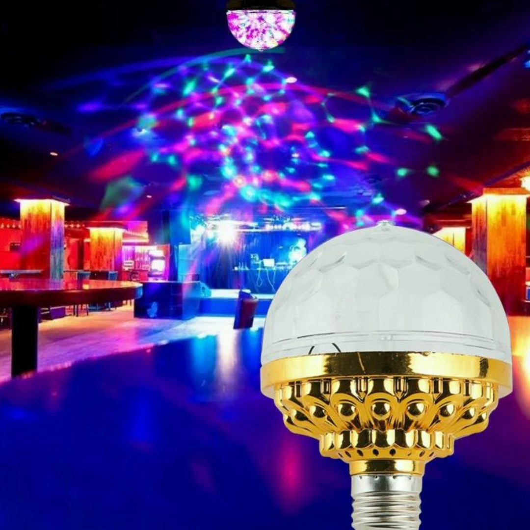 LED Disco Ball – Rotating Party Light, Set of 2