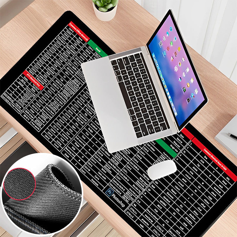 KeyboardPad Non-slip Keyboard Mat with Shortcut Overview