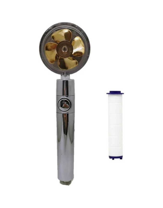 SpinShower 360-Degree Rotating High-Pressure Shower Head