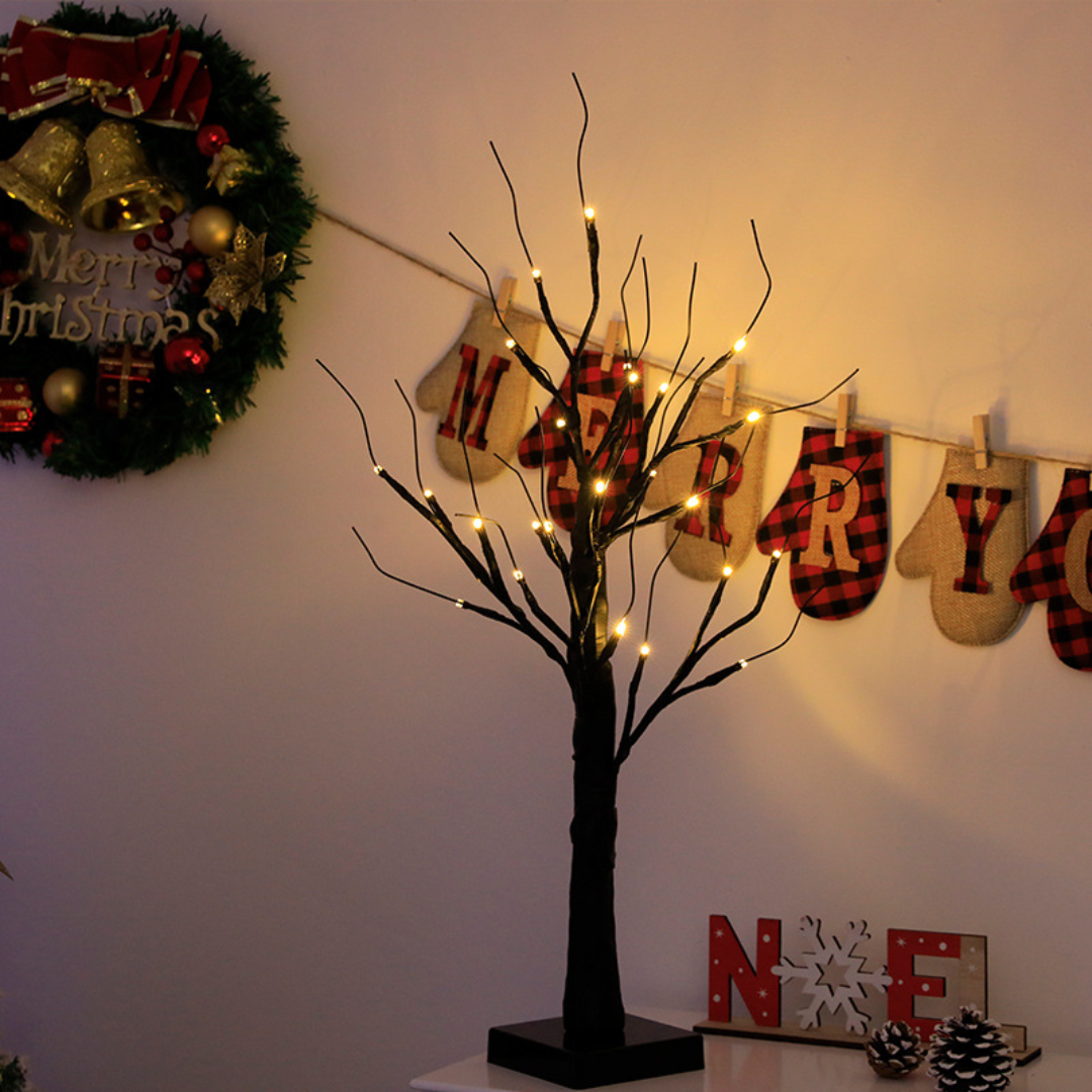 LED Light Tree Decoration – Christmas Lighting with Timer
